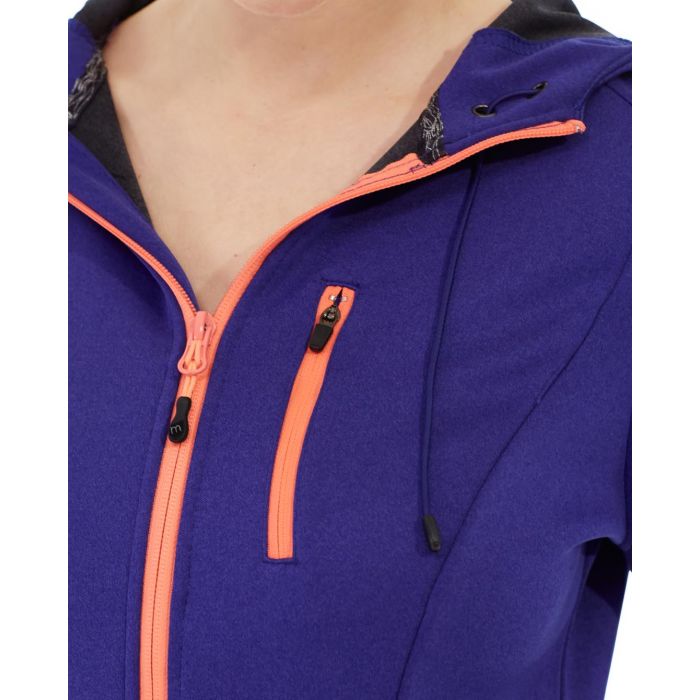 Bluza z kapturem rozpinana Daphne